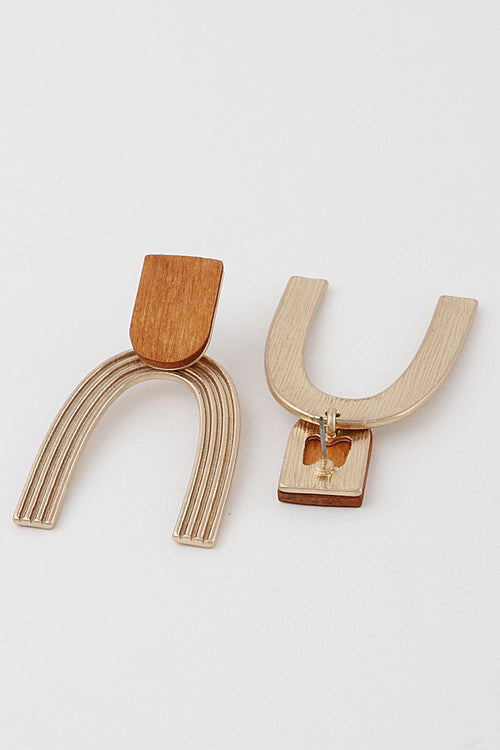 MINIMAL WIRE ARCH EARRINGS